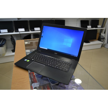 Б/У ноутбук 17.3" Acer E5-774G-30U9 (Intel Core i3-6006U, RAM 8 ГБ, SSD 128 ГБ, HDD 500 ГБ, Nvidia GeForce 940MX 2 ГБ GDDR5)