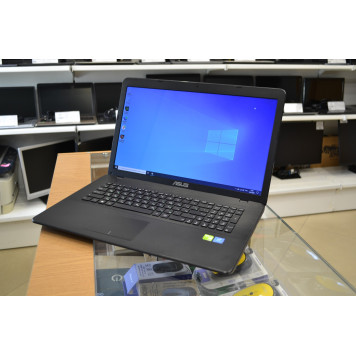 Б/У ноутбук 17.3" ASUS X751NV (Intel Pentium N4200, RAM 8 ГБ, SSD 120 ГБ, HDD 1000 ГБ, Nvidia GeForce 920MX 2 ГБ DDR3)