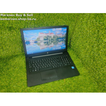 Б/У ноутбук 15.6" HP 15-ra072ur (Pentium N3710, 4096 МБ, SSD 120 ГБ, HD Graphics). Новый SSD, Засветы на матрице