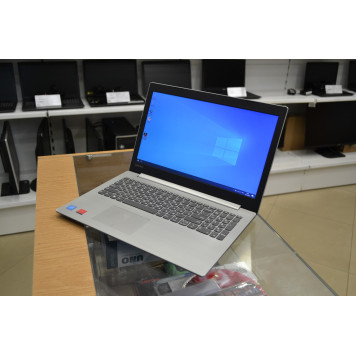 Б/У ноутбук 15.6" Lenovo 320-15IAP (Intel Pentium N4200, RAM 8 ГБ, SSD 120 ГБ, HDD 500 ГБ, AMD Radeon 530 2 ГБ GDDR5)