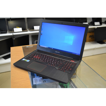 Б/У ноутбук 15.6" ASUS FX63VD (Intel Core i5-7300HQ, RAM 12 ГБ, SSD 128 ГБ NVMe, HDD 1000 ГБ, Nvidia GeForce GTX 1050 4 ГБ GDDR5)